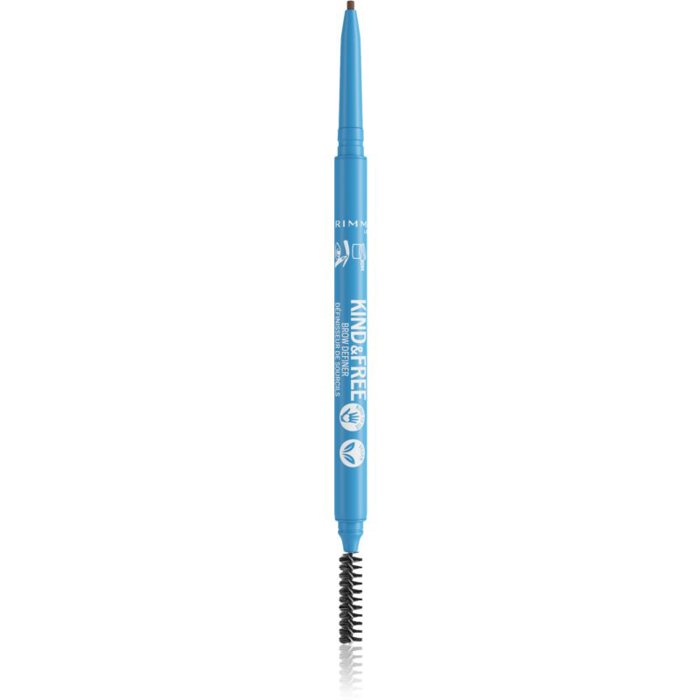 Rimmel Kind & Free matita per sopracciglia con spazzolino colore 005 Chocolate