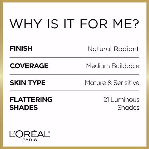 L'Oreal Paris Age Perfect Radiant Serum Foundation with SPF 50 Golden Vanilla 5