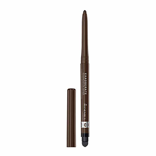 Rimmel London exaggerate auto waterproof eye definer, rich brown, 2 Count 2