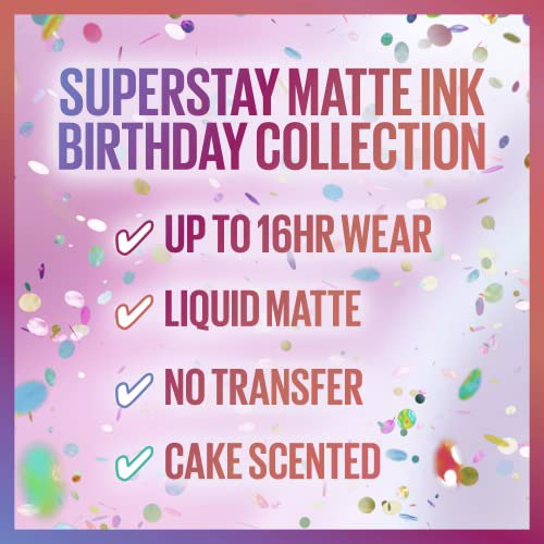 Maybelline New York Super Stay Matte Ink Liquid Lipstick Party Goer 5