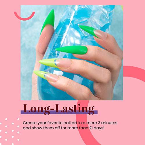 Beetles 20 Pcs Gel Nail Polish Kit, Color-Run 6