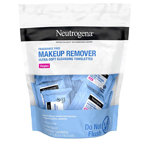 Neutrogena Fragrance-Free Makeup Remover Cleansing Towelette Singles 3