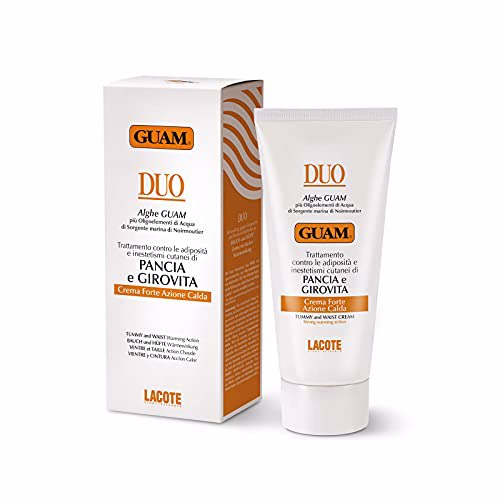 GUAM DUO Hot Action Cream for Tummy with Lipolytic Action 4