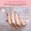 Modelones Gel Nail Polish Set Nude Pink White  Thumbnail 5