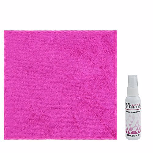 Real Techniques Daily Brush Cleanser Plus Towel, 2