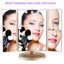 deweisn Tri-Fold Lighted Vanity Mirror with 21 LED Lights Gold Thumbnail 2