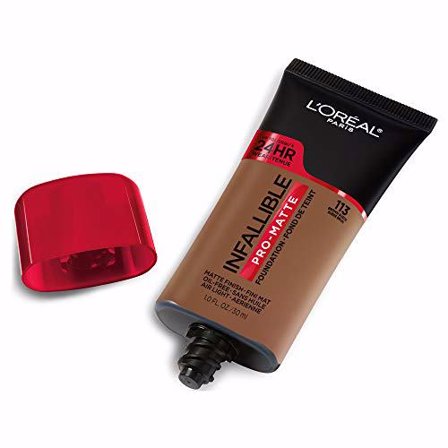 L'Oreal Paris Makeup Infallible Pro-Matte Foundation, Brown Suede 113 3