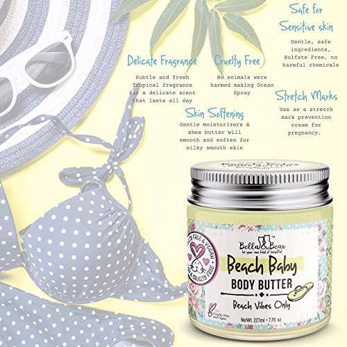 Bella and Bear Beach Baby Body Butter  4