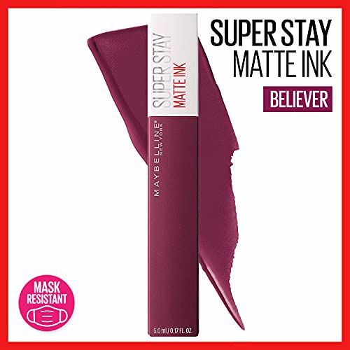 Maybelline New York SuperStay Matte Ink Liquid Lipstick, Believer 4