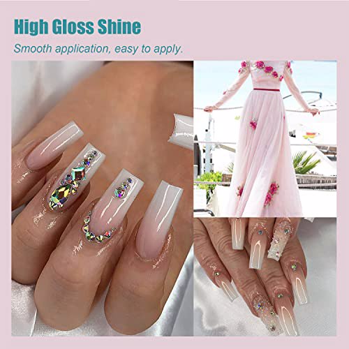 AIMANGO Nail Gel Polish, Nude Pinks 3
