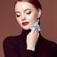 Pimoys 6 Pieces Powder Puff Face Soft Triangle Makeup Blue and Green Thumbnail 6