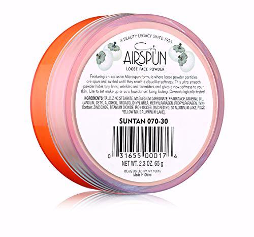 Coty Airspun Loose Face Powder Suntan 3