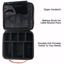 Relavel Travel Makeup Train Case Makeup Cosmetic Organizer Pink Thumbnail 4