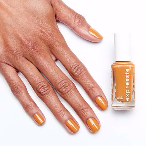 essie expressie Quick-Dry Vegan Nail Polish, 120 don't hate, curate 8