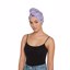 Turbie Twist Microfiber Hair Towel Wrap, Purple Signature Thumbnail 3