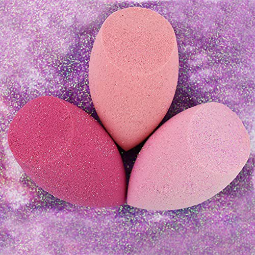 Real Techniques Miracle Complexion Sponge Makeup Blender, Sugar Crush Berry 8