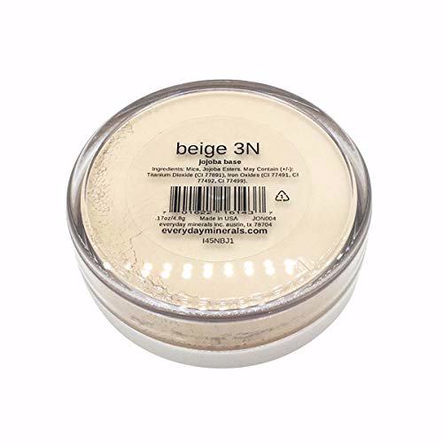 Everyday Minerals Beige 3N Jojoba Base Mineral Powder Foundation 4