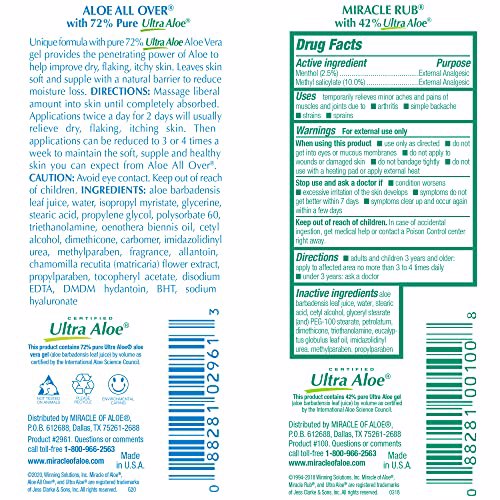 Miracle of Aloe Problem Solver Assortment 8