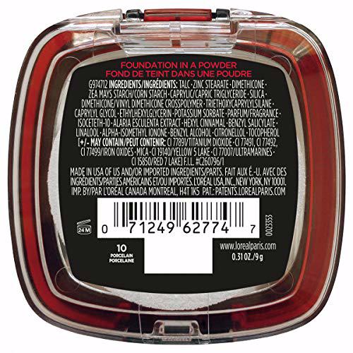 L'Oreal Paris Makeup Infallible Fresh Wear Foundation in a Powder 010 Porcelain 2
