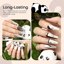 Modelones Gel Nail Polish Set - 6 Colors White Black Thumbnail 5