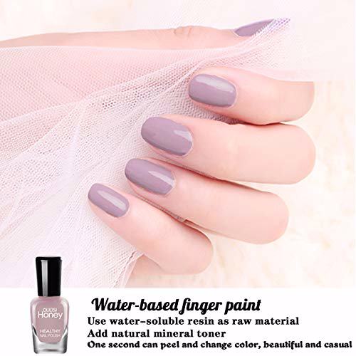 Tophany Non Toxic Nail Polish Set 6 Bottles Style-7 5