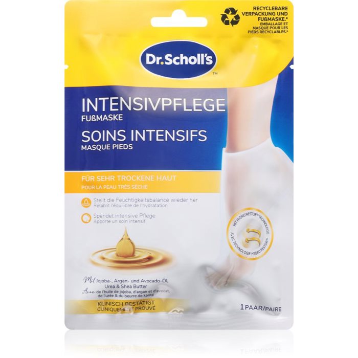 Scholl Pedimask Urea maschera intensa
