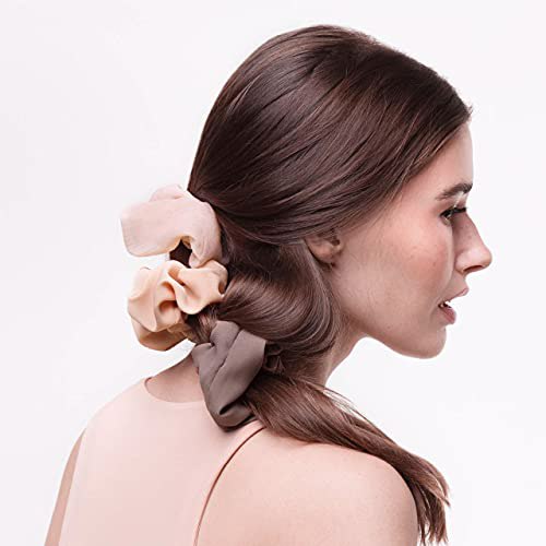 Kitsch Crepe Scrunchies, Crepe Terra Cotta 2