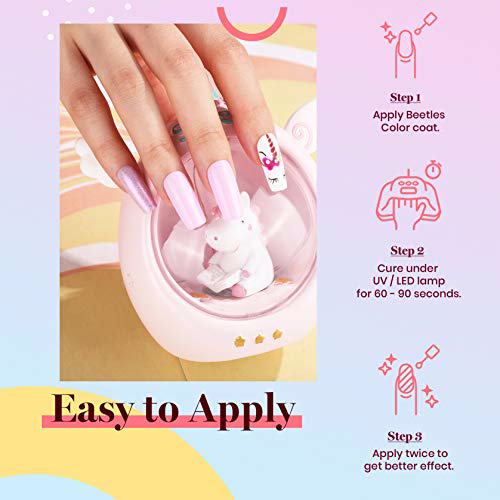 Beetles 23 Pcs Gel Nail Polish Kit, Unicorn 5
