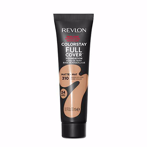 Revlon ColorStay Full Cover Longwear Matte Foundation Warm Golden 310 9