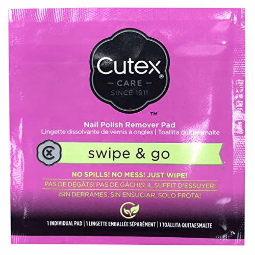 Cutex Swipe and Go Nail Polish Remover Pads (Pack of 4) 4