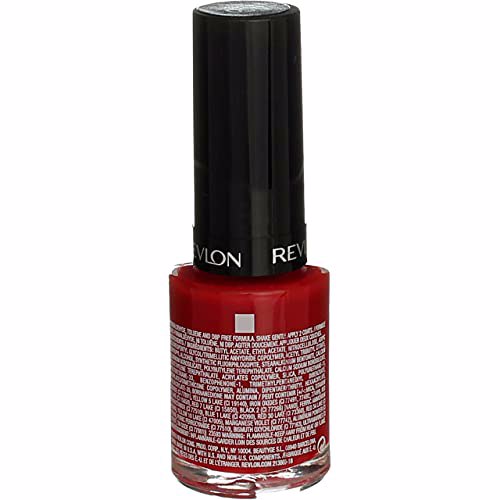 Revlon ColorStay Gel Envy Longwear Nail Polis, 550 All On Red 4