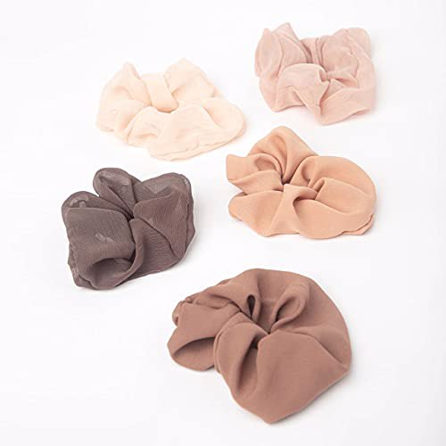 Kitsch Crepe Scrunchies, Crepe Terra Cotta 3