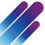 Mont Bleu Nail Files Set of 3 Crystal Nail Files Magenta Blue Thumbnail 3