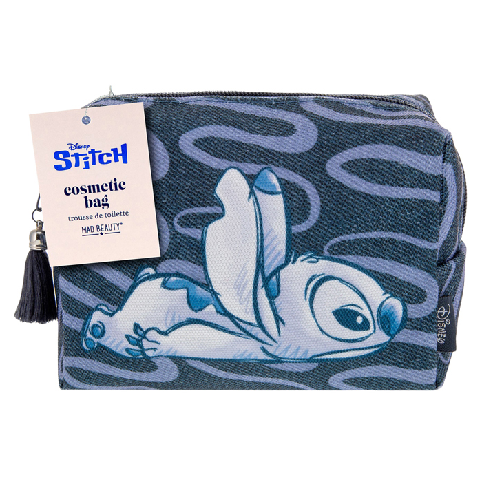 Disney Stitch Denim Cosmetic Bag 1