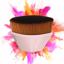 Daubigny Foundation Makeup Brush Flat Top Kabuki Hexagon Face Blush Light Pink Thumbnail 2