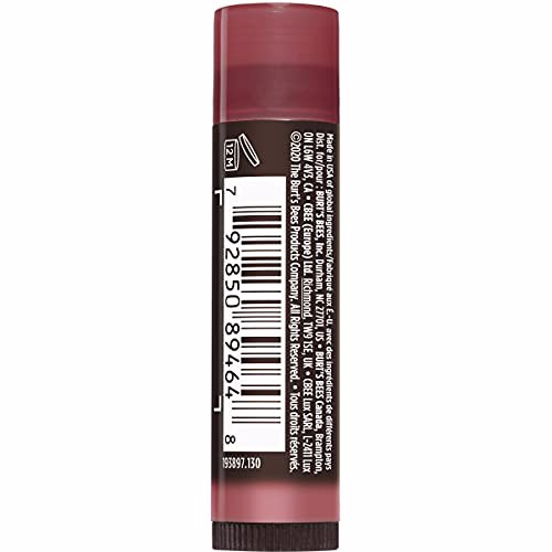 Burt's Bees Lip Balm Stocking Stuffer Red Dahlia 8