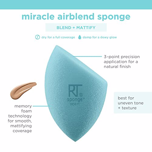 Real Techniques Assorted Makeup Blending Sponges 7