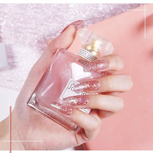 GAOY Glitter Inspire Gel Nail Polish Set of 6 Colors 2
