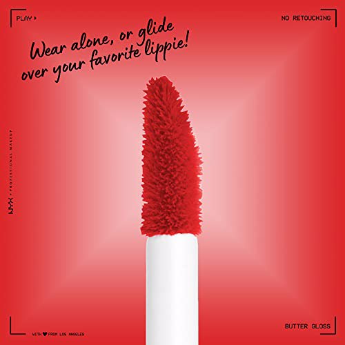 NYX PROFESSIONAL MAKEUP Butter Gloss Apple Crisp Modern Red 4