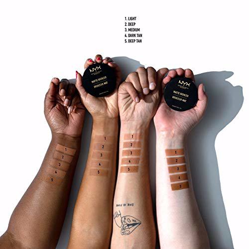 NYX PROFESSIONAL MAKEUP Matte Bronzer, Deep 6