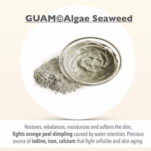 GUAM TUMMY & WAIST Seaweed Mud Anti Cellulite Body Wrap 8