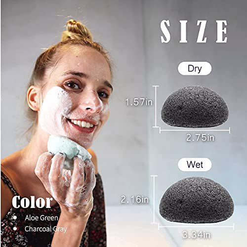 myHomeBody Natural Konjac Facial Sponges 5