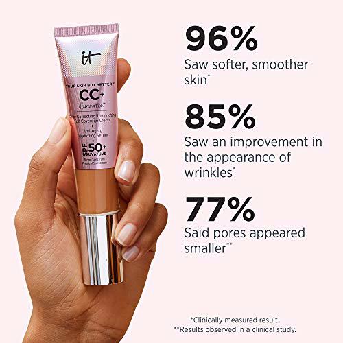 IT Cosmetics Your Skin But Better CC+ Cream Illumination, Rich Honey W 6