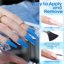 Modelones Gel Nail Polish Set, Blue Moon Thumbnail 5
