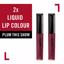 Rimmel Stay Matte Liquid Lip Color, Plum This Show, Pack of 2 Thumbnail 2