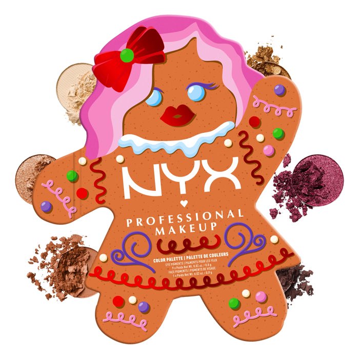 Nyx Occhi Holiday Gingerbaddie Palette