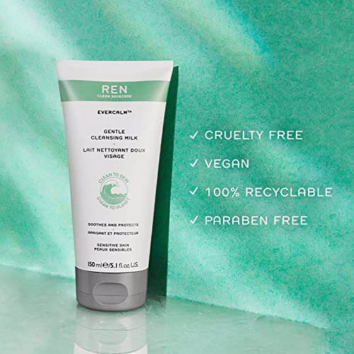 REN Clean Skincare Evercalm Gentle Cleansing Milk-Natural 6