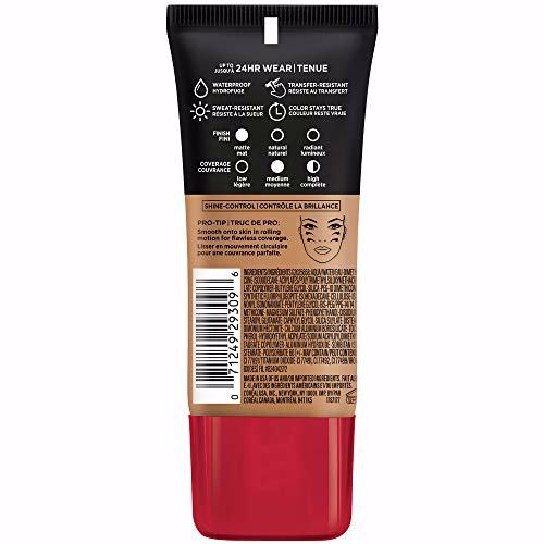 L'Oreal Paris Infallible Pro-Matte Liquid Longwear Foundation, Créme Café 2