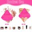Pimoys 6 Pieces Powder Puff Face Soft Triangle Makeup Black and Red Thumbnail 3
