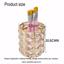AKOAK 1 pack Crystal Makeup Brush Holder Office Supplies Storage Gold Thumbnail 9